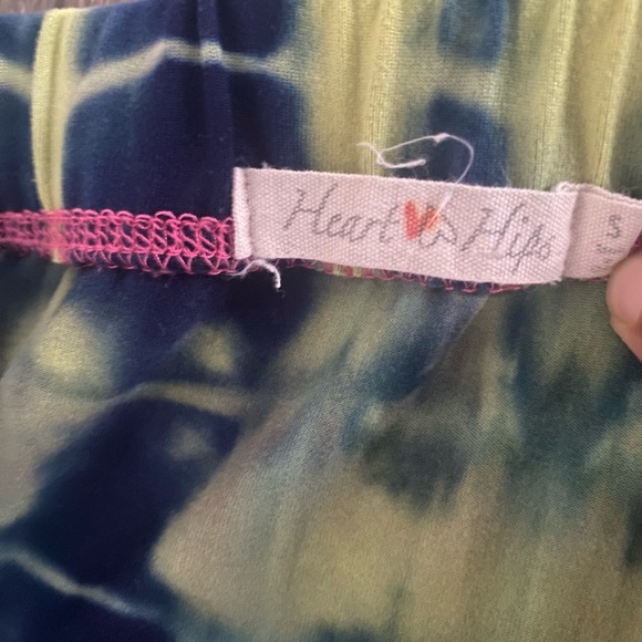 Heart & Hips Colorful Tie Dye Strapless Bodycon Maxi Dress - Picture 2 of 4